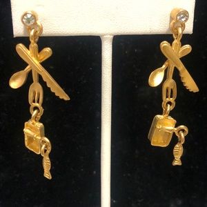 Top Chef Whimsical Cooking Charm Earring-Boutique